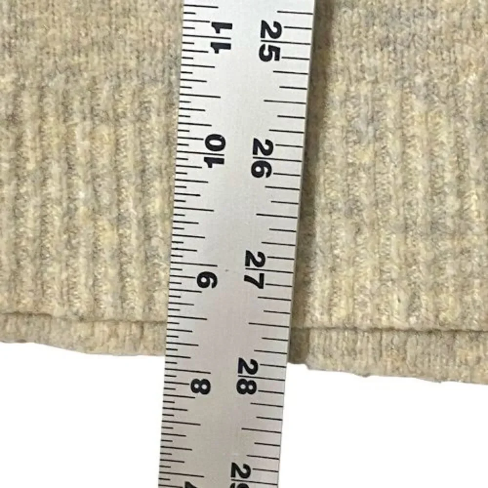 Time & Tru Oversized V Neck Sweater Womens Size XL 16 - 18